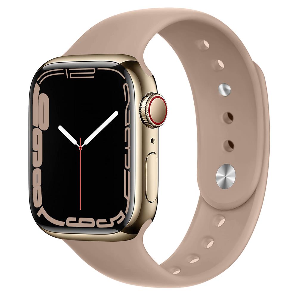 Силиконовый ремешок Для Apple Watch band 40мм 44мм 49мм 45мм 41мм 38мм 42мм 44 мм correa bracelet iWatch series 9 8 7 6 3 SE ultra 2