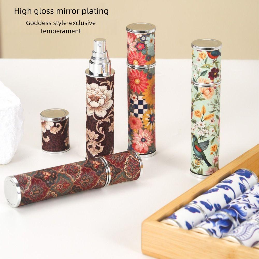Refillable Mini Perfume Bottle Empty Perfume Atomizer Bottle for Travel Cosmetic Dispenser