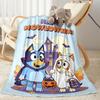 Happy Holiday Celebration Blanket Soft & Cozy Suitable for Office Livingroom Picnics for All Seasons Digital Print