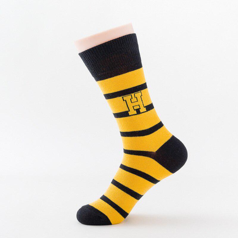 Смешные носки для девочек, хлопковые носки, колледжи, Слизерин, Хаффлпафф, Рейвенкло, косплей, вечеринка, волшебник, подарок