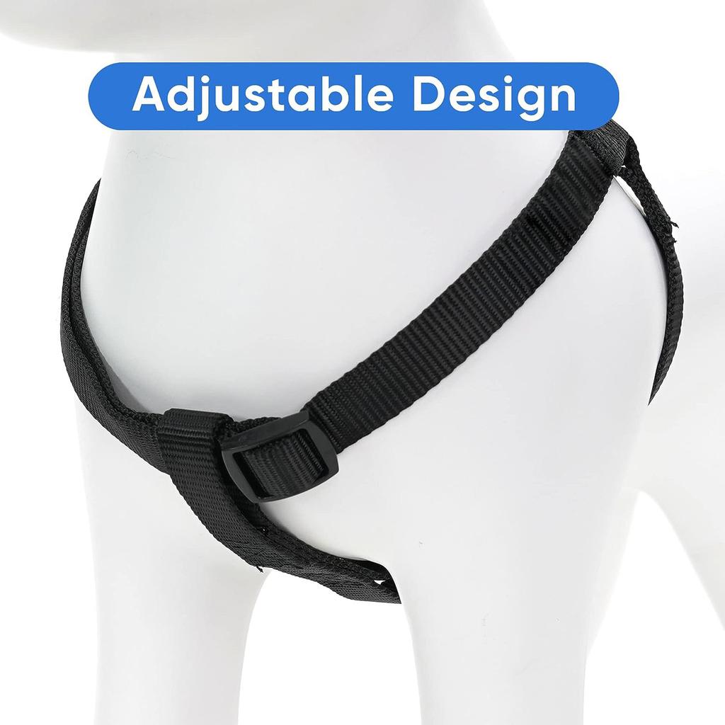 Однотонная шлейка-жилет для собак, надеваемая через голову, для дрессировки и прогулок с вашим щенком, шлейка для маленьких собак