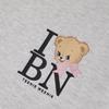 Teenie Weenie Женская толстовка Bearnova в студенческом стиле с круглым вырезом