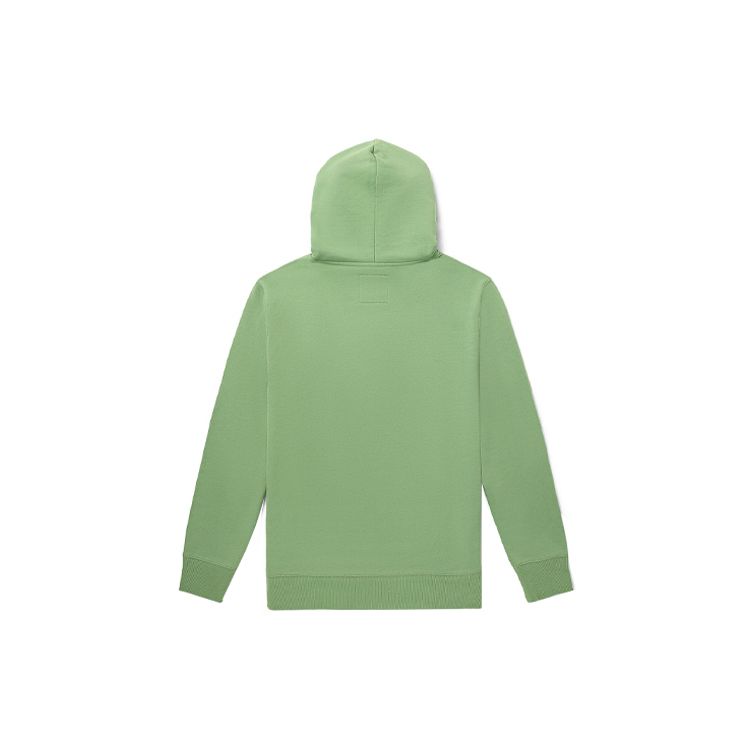 Vans Логотип Печатный Американский Винтаж Спортивный Толстовка Унисекс Толстовки Зеленые VN0A4MM9E0K