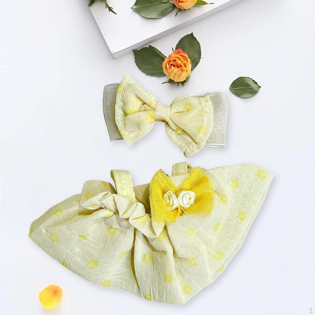 Adorable Doll Suspender Skirt Collection for 8-Inch Toys