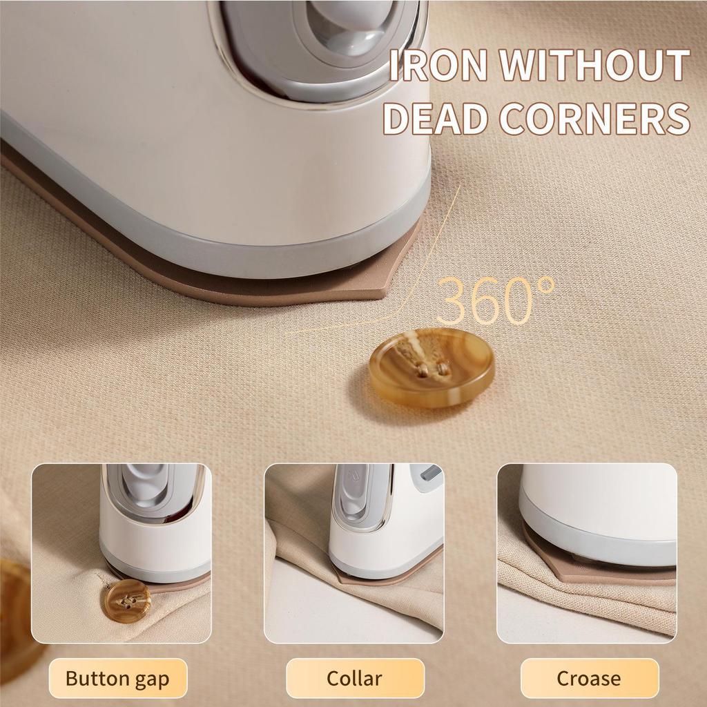 Трёхскоростной ручной вертикальный отпариватель и дорожный утюг