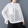 2025 Spring Plus Size Shirt Long Sleeve Women Blouse Fashion Solid Basic Tops Loose New