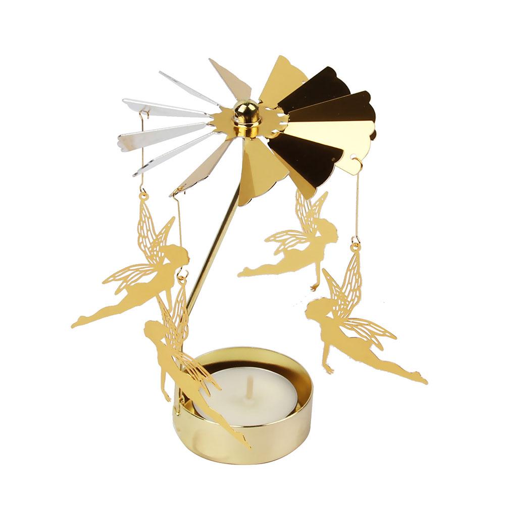 Вращающийся фонарь Домашний декор Подсвечники Свадебные украшения Аксессуары Подсвечники для канделябра Центральный элемент Винтаж