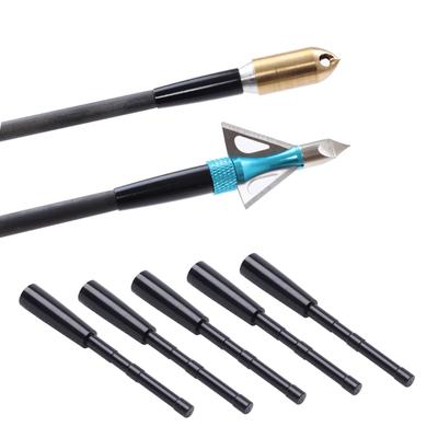 5 шт. Алюминиевая вставка для стрелы, посадочное место для наконечника стрелы, для стрел с внутренним диаметром 4,2 мм, легко устанавливается