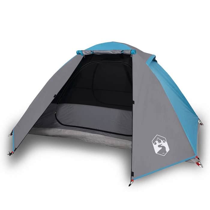 VidaXL Tente de Camping 2 Personnes, Tente d'Ombrage avec Sac de Transport, Auvent Portable avec Parois Latérales pour 94324