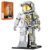 JMBricklayer Astronaut Building Blocks Set for Adults and Boys Ages 8-14, Cool Astronaut Model Kit with Display Stand, Spaceship Explorer STEM Toy,