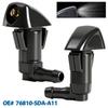 2Pcs Wiper Front Windshield Wiper Washer Jet Nozzles For Honda Civic Accord MK7 FR-V Element Odyssey 2003-2006 OE# 76810-SDA-A11