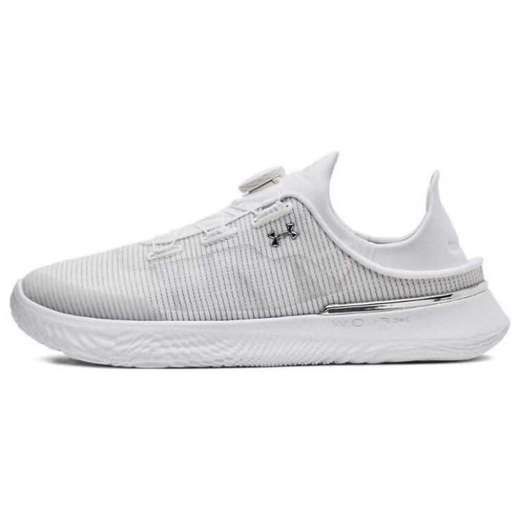 Under Armour Slipspeed Trainer Soft Comfortable Lightweight Mesh Low Top Running Shoes Women Sneaker White 3027812-100