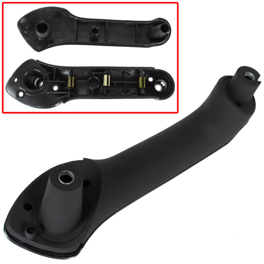 VW Golf IV 97-03 LEFT DOOR HANDLE BLACK REAR