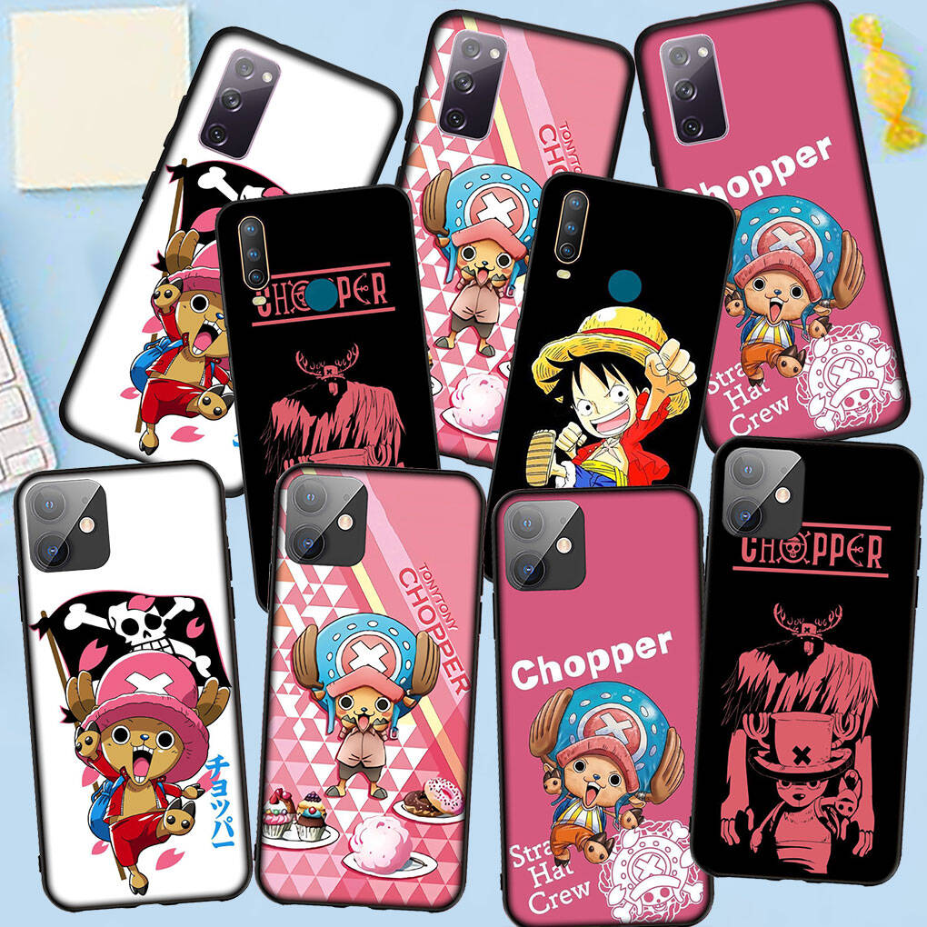 Case for Samsung Galaxy S25 S23 S24 Ultra FE Plus S9 A05 A06 A15 A16 A36 A37 A35 A54 A55 A56 A57 A25 A26 A53 One Pieces Coque Tony Chopper Luffy Cover