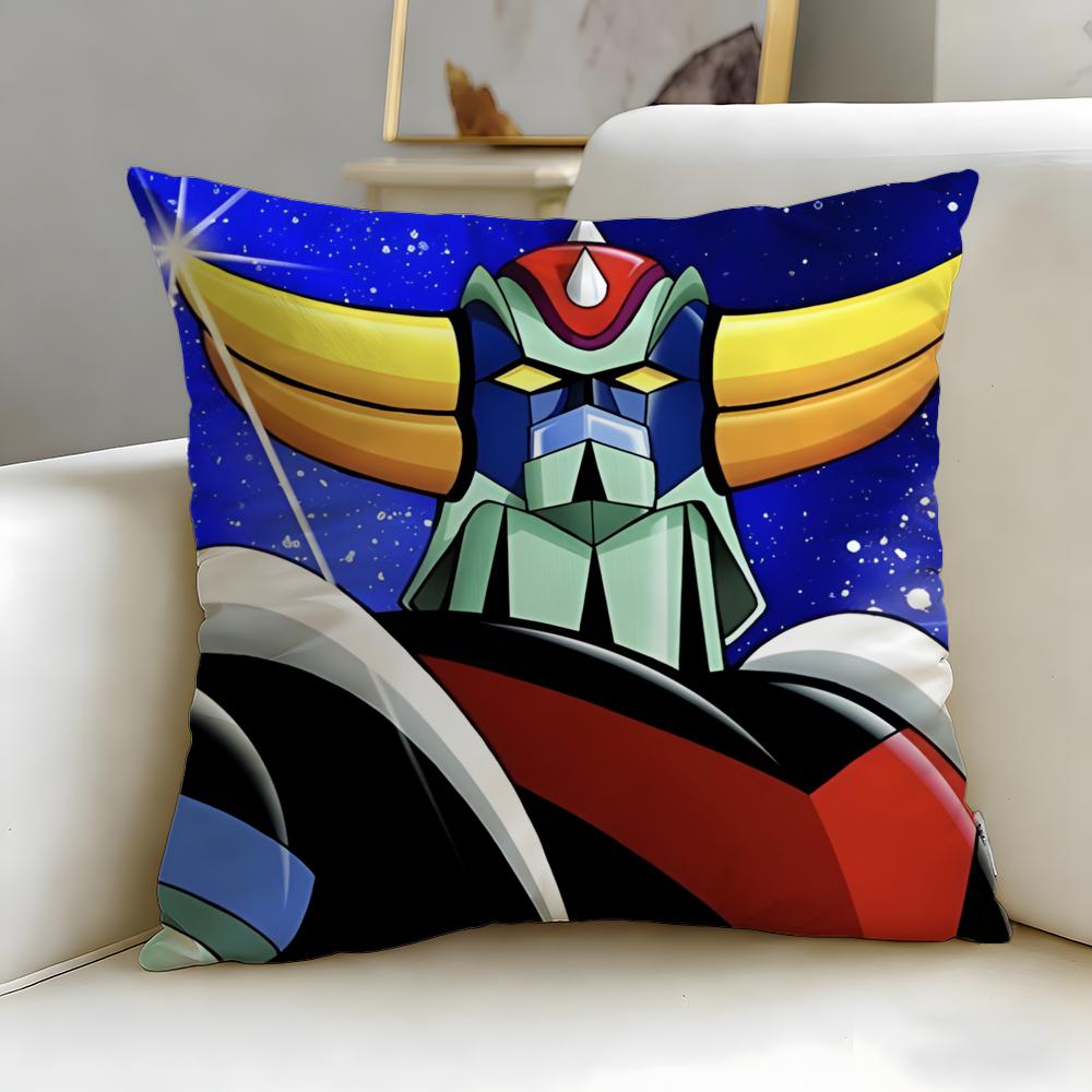 Классический меха-аниме UFO Robo Grendizer Наволочка Мягкая Легко стирающаяся Наволочка Универсальная для Дивана Кровати Путешествий и Офиса