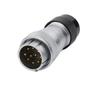 WEIPU WS32 TD+Z IP65 Industrial Waterproof Aviation Connector Power Signal Adapter 4 6 8 10 11 12 13 19 Pin Panel Mount Socket
