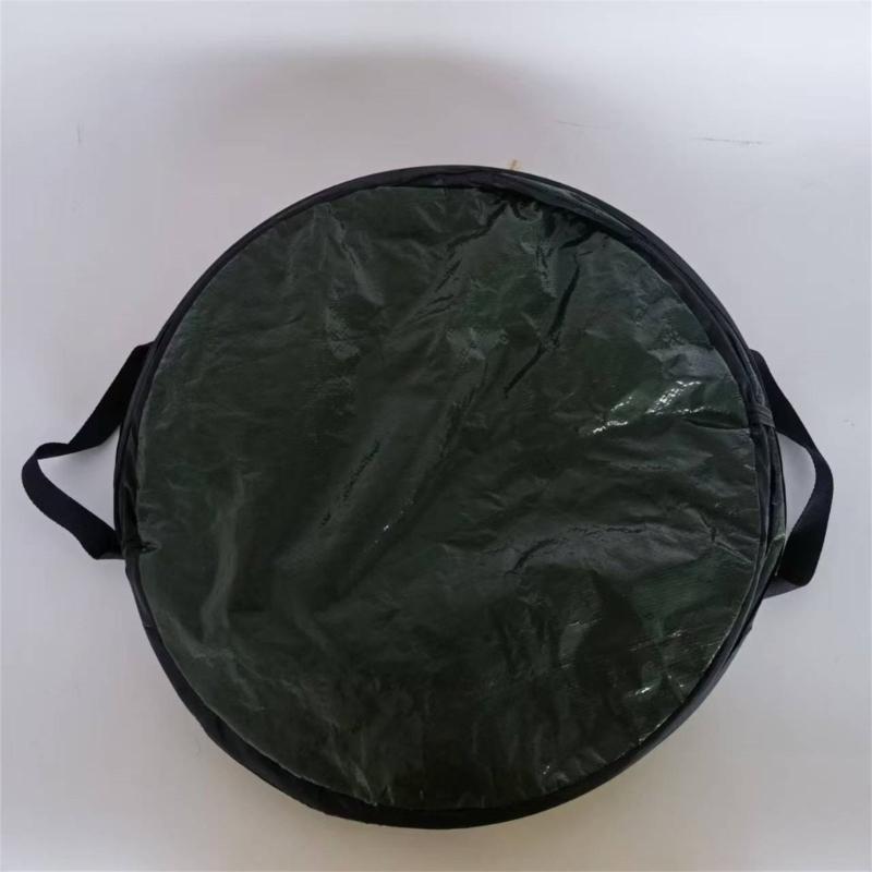 Мусорный бак для улицы с откидной крышкой, складной мусорный бак, контейнер для мусора, мусорные пакеты для кемпинга, вечеринок, хранения садовых отходов