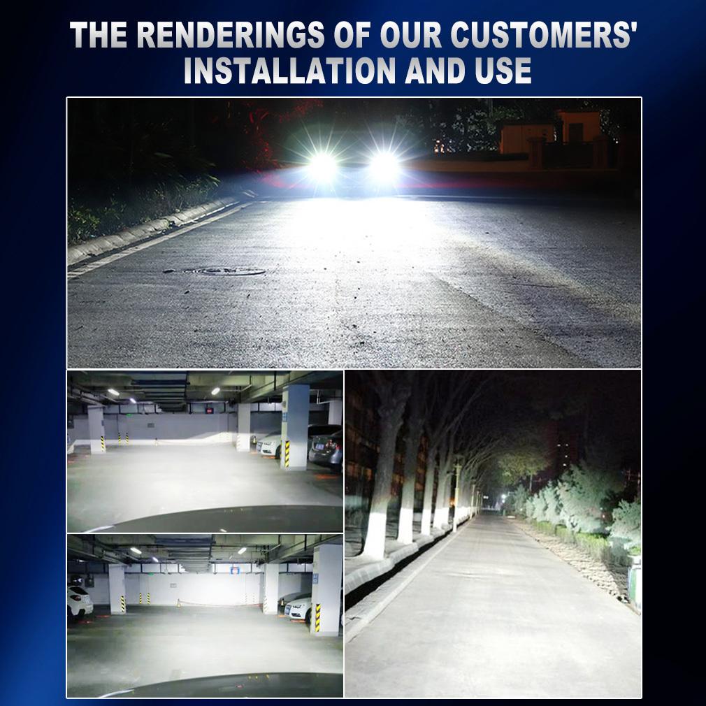 2 шт. 15000 лм H1 светодиодные лампы для фар автомобиля Мини Canbus H1 светодиодная лампа для автомобильной фары Безвентиляторный Дневные ходовые огни Автоматические диодные противотуманные фары 12 В 6500 К Белый