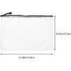 jojofuny 12pcs Stationery Storage Bag Clear Pouches with Zipper Plastic Zip File Folders Education Supplies & Craft Supplies Mini Envelopes Document