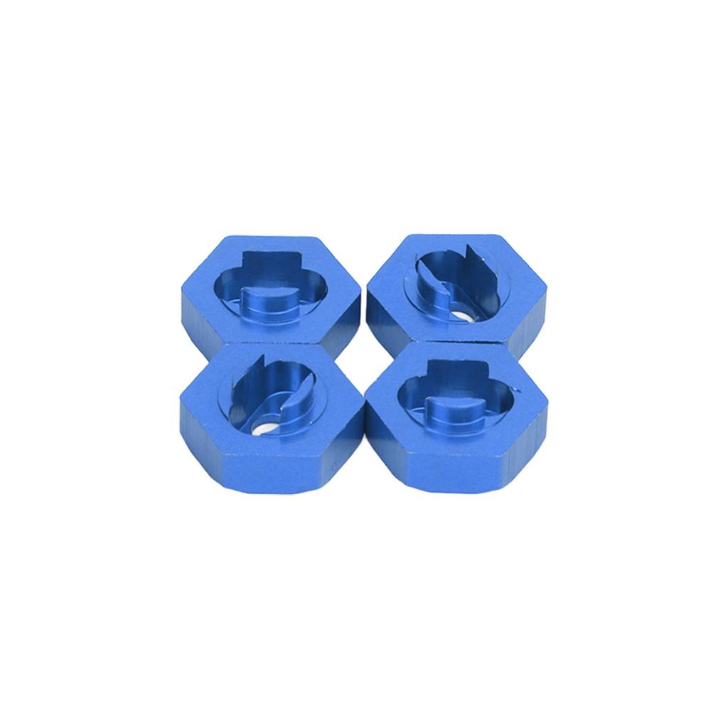 4PCS Wheel Hex Hub Adapter Aluminum Alloy Wheel Hex Coupler for LaTrax Teton 1Celsius18 RC Truck