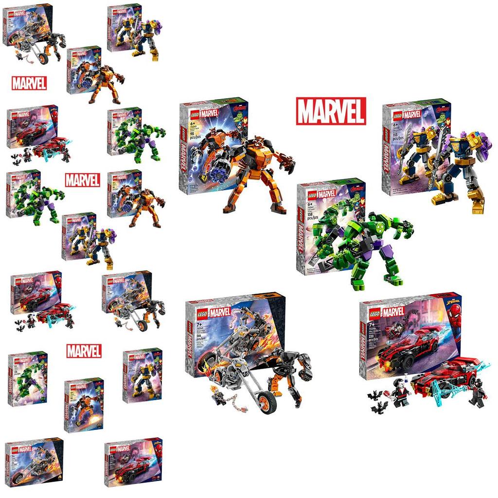The Avengers Superhero Series Green Giant Invincible Mech Building Blocks Educational Toy For Kids