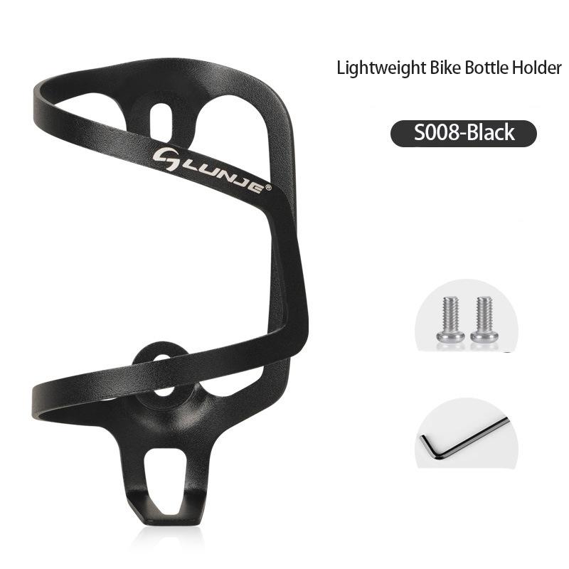 Держатель для бутылки воды для горного велосипеда Сверхлегкий из алюминиевого сплава Велосипедные флягодержатели Легкий кронштейн для велосипедной бутылки Велосипедные запчасти