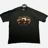 Графическая футболка Iron Bullies Мужская 3XL Черная Последний из вымирающего вида Футболка Фресно Калифорния