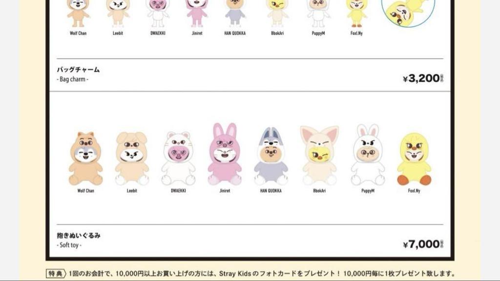 [Б/У] StrayKids skzoo мягкая игрушка-обнимашка щеночек