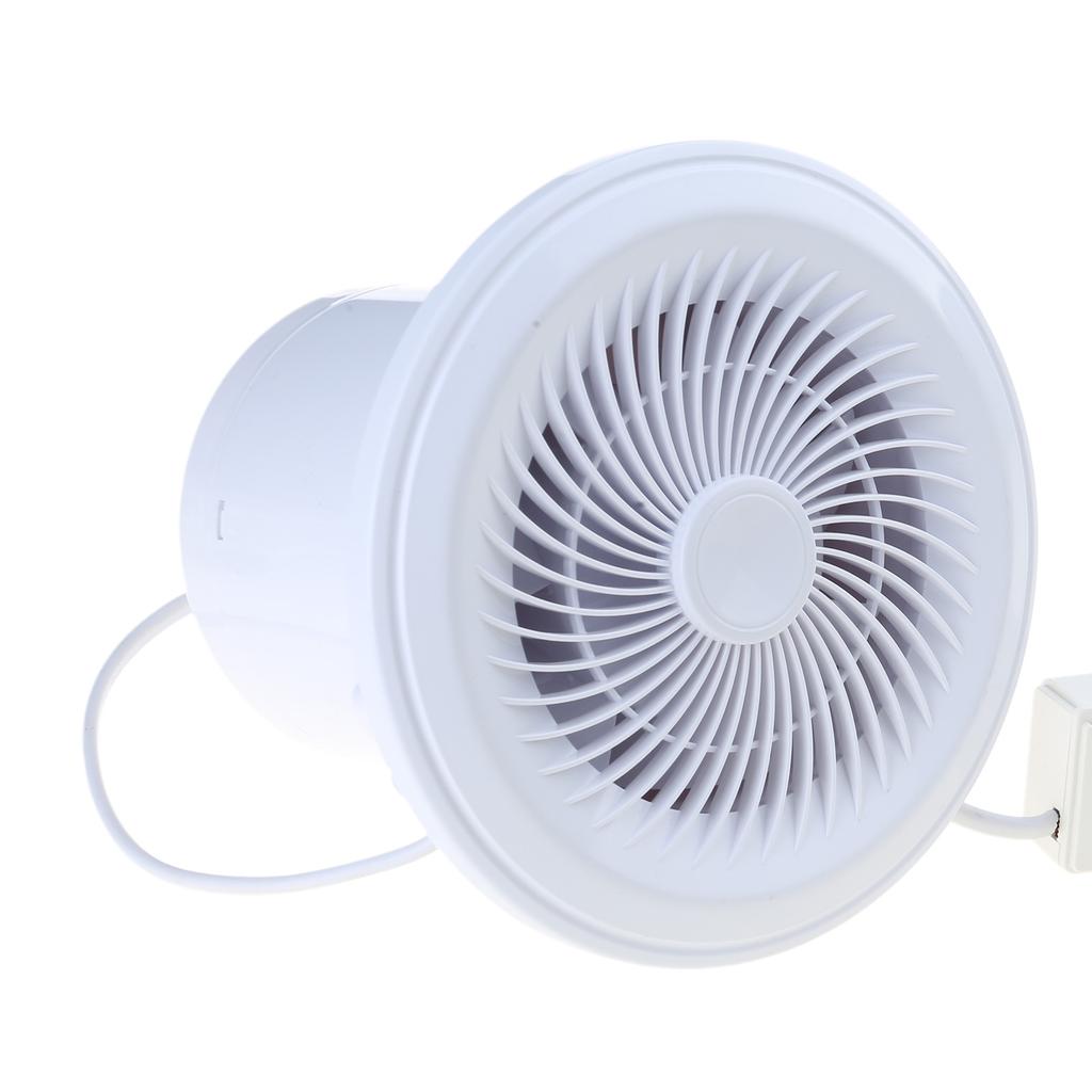 Low Noise Ventilation Fan Household Exhaust Fan with Remote Control Attic Pipe Ventilation Extractor Bathroom Duct Fan