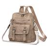 PU Backpack With Tassel Detail And Adjustable Shoulder Strap