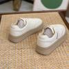 Thick Soled Board Shoes Women's Spring Autumn Versatile Breathable Small White Shoes Elevated Sports Leisure Shoe Women Sneakers