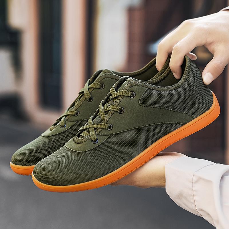 Мужские босые черные туфли на плоской подошве серые широкие туфли для вождения женские ортопедические туфли белые туфли для йоги и фитнеса большой размер