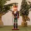 Щелкунчик орнамент, деревянный Щелкунчик, фигурка солдата, праздничное рождественское украшение для украшения дома