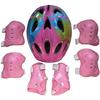 Kids Adjustable Bike Helmet Protect Set with Knee Elbow Wrist Guard for Cycling Biking Skateboard
