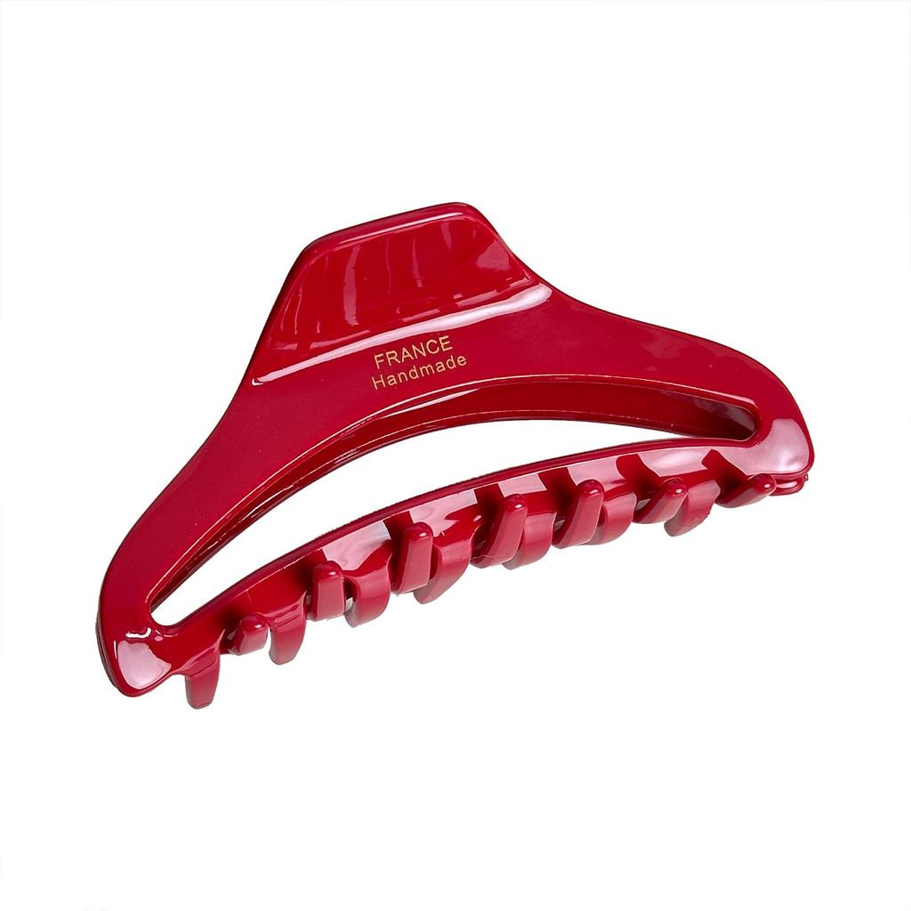 Премиальная корейская заколка для волос с золотой этикеткой для элегантных высоких причесок и шикарных стилей. Доступна в черном, карамельном или красном цвете.