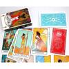 Deck Modern Witch Tarot Mysterious Divination Fate for Women Girls Oracle Board Games Portable Family Party Game Gifts