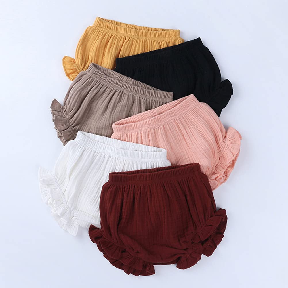 Baby Pumpkin 2 Gauze Over Training Pants or Summer Pink White 70 [KISBINI] Clothes, Overpants, Bloomers, Shorts, Pants, Underwear, Pieces, Cotton,