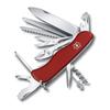 Work Champ Red Swiss Army a с 21 функцией, включая металлическую и металлическую нож, многофункциональный инструмент швейцарского производства, плоскогубцы, напильник, пила. [Код продукта