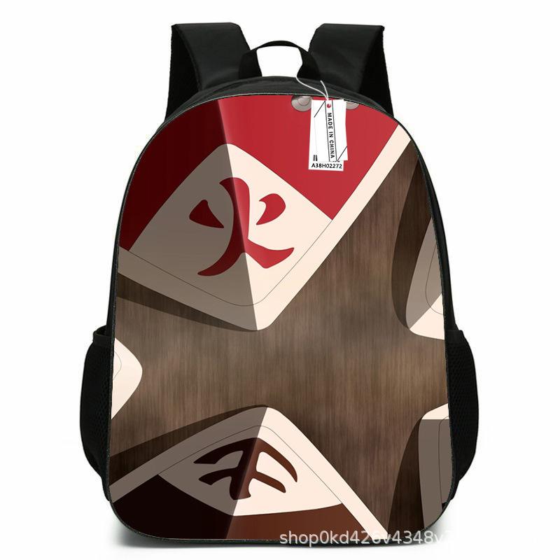 Наруто периферийный школьный рюкзак Наруто Саске европейский и американский для учеников начальной и средней школы рюкзак мультяшная анимация сумка для компьютера