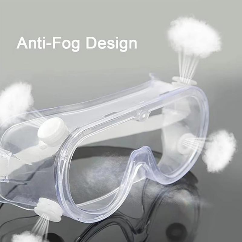 Clear Safety Splash-Proof Labor Glasses Welding Men Women Eye Off-road Cycling Safety Anti-Fog Dust-proof Eyeglass
