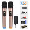 Dual Wireless Handheld Microphone & Trolley Speaker for Live Broadcasts and Home Karaoke