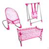 Toddler Infant Swing Bed Playset Kids Simulation Toy