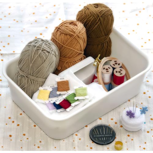 TRUSCO Soft Tote Tray Light Gray KTLPE-LG