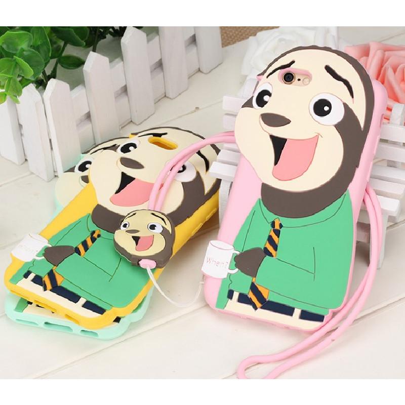 For Iphone 5 5s 6 6plus Zootopia Judy Hopps Nick Wilde Silicone Mobile Cover With Shockproof Features For Teen Gift