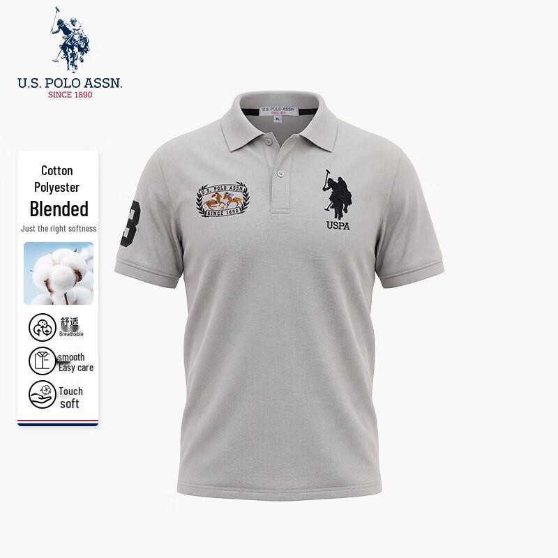 U.S. Polo Assn. Мужская рубашка поло с коротким рукавом