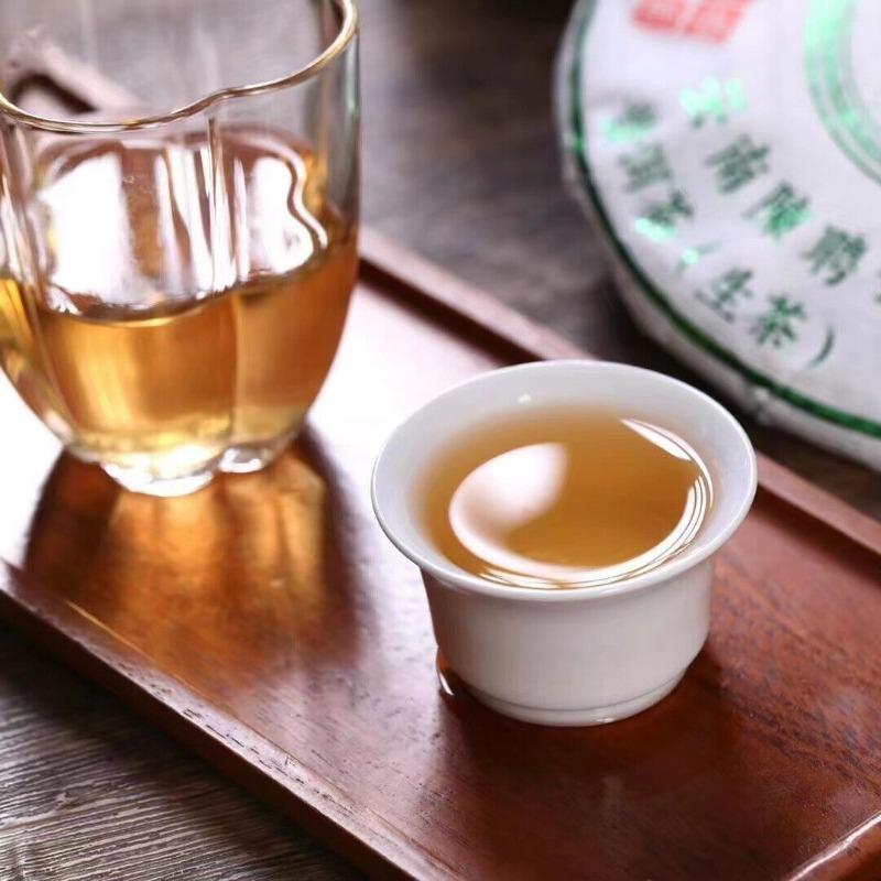 357г Юньнаньский сырой чайный пирог 2022 года Чжанлан Старое дерево Пуэр Сырой чай Чай Пуэр