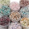 10 мм стеклянные бусины-попки Halo Inside Broken Round Бусины из глазури Ретро-бисер ручной работы Diy Ice Crack Jewelry Бусины-попки для изготовления ювелирных изделий