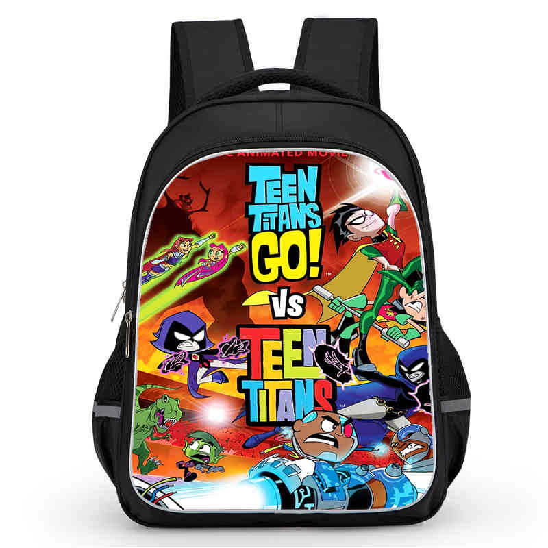 Рюкзак Teen Titans Go Высококачественная печать Многофункциональный Легкий