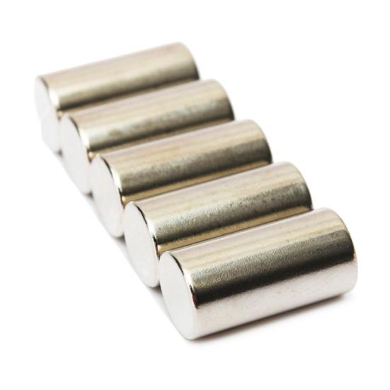 5шт 10x20 мм N50 супер сильные круглые блоки цилиндров редкоземельные неодимовые магниты