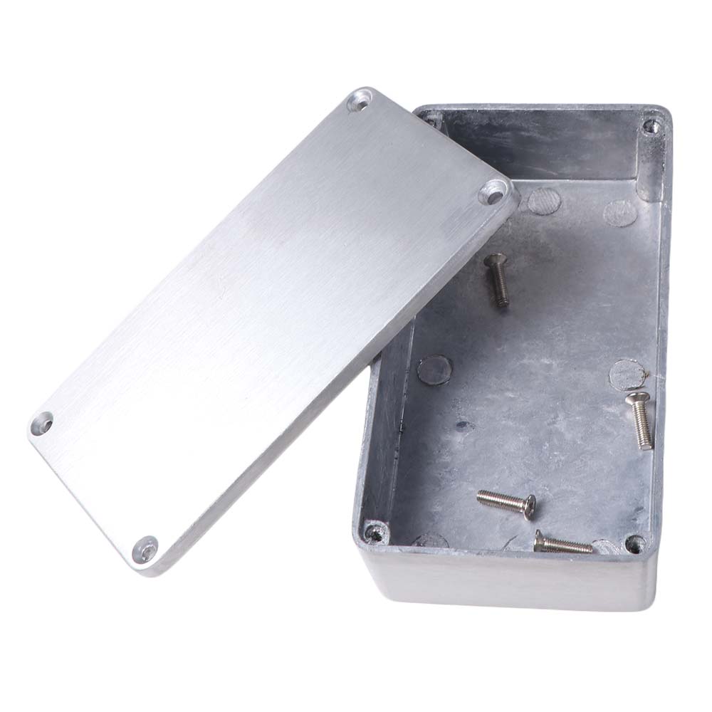 Алюминиевый Алюминиевый Stomp Box 1590B Корпуса для Гитарных Эффектов Корпус для Педали Эффектов Музыкальный Инструмент